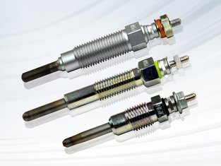 Metal rod glow plugs from NGK